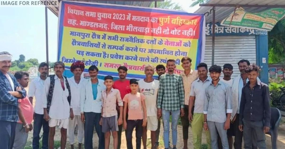 Rajasthan Assembly elections: Jaipur's Palawala Jatan village boycott elections